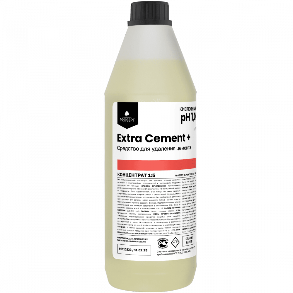Средство для Удаления Цемента Prosept Extra Cement+ 1л 103EX-1 / Просепт.