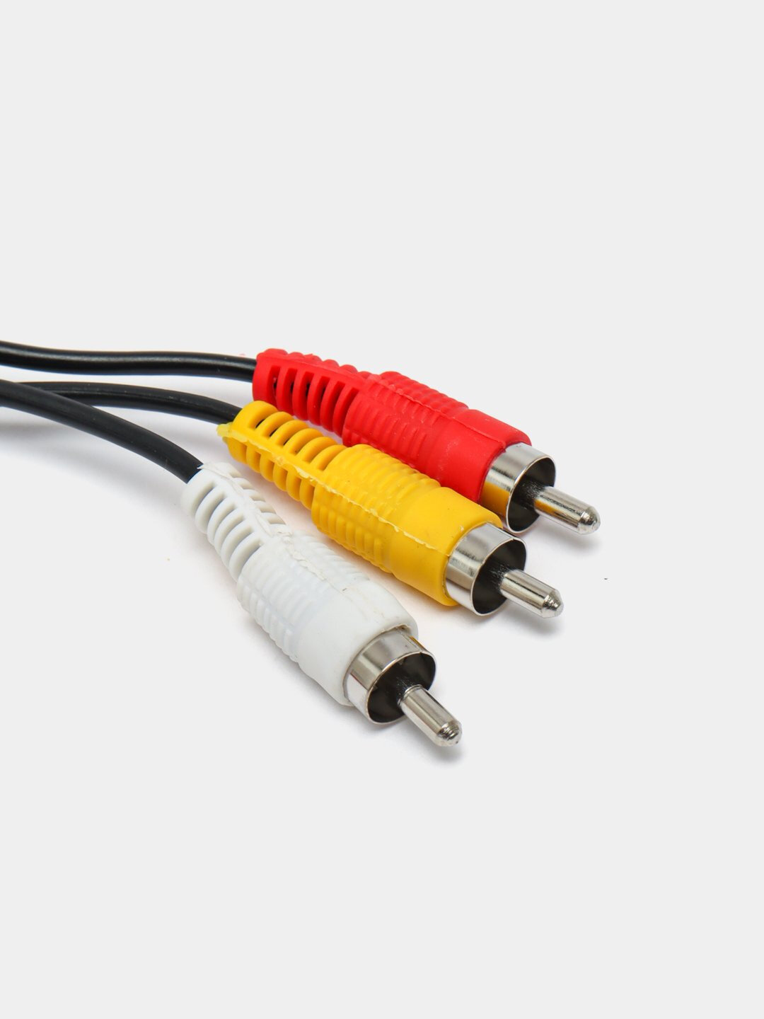 Кабель для аудио и видео 3RCA – 3RCA, “Тюльпан”, длина 20 м — для ТВ, DVD, ресиверов и колонок — фото 1