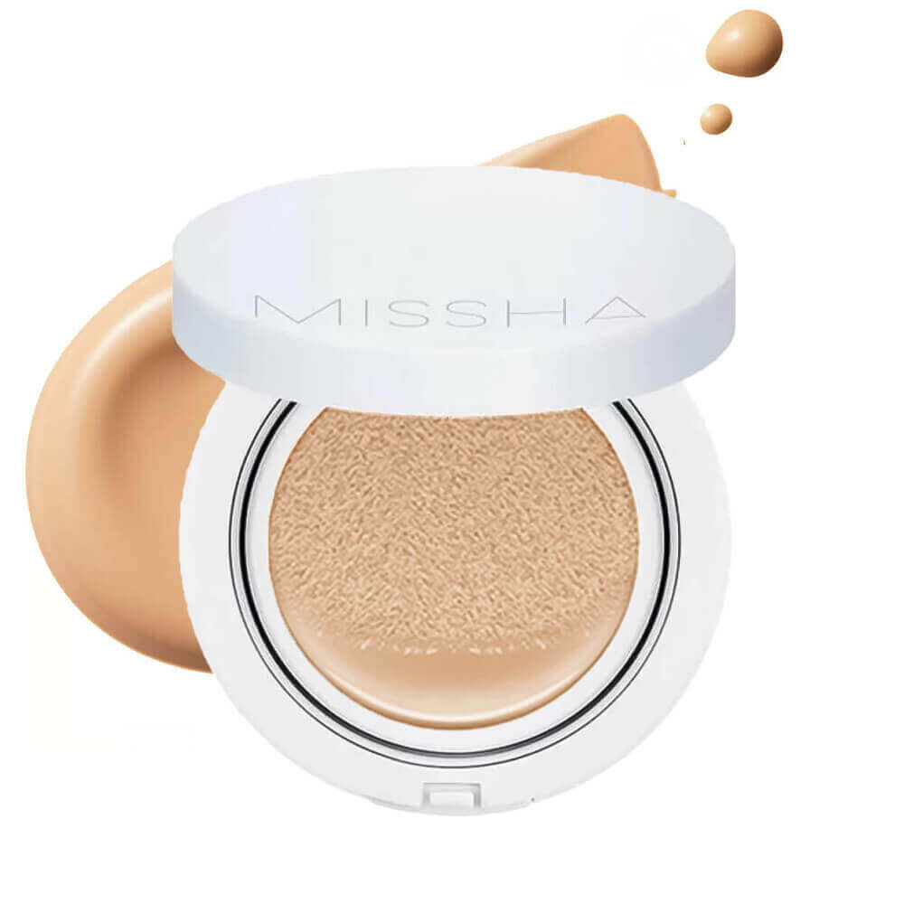 Увлажняющий тональный кушон Missha Magic Cushion Moist Up SPF50+ PA+++ 21 тон 15 г — фото 1