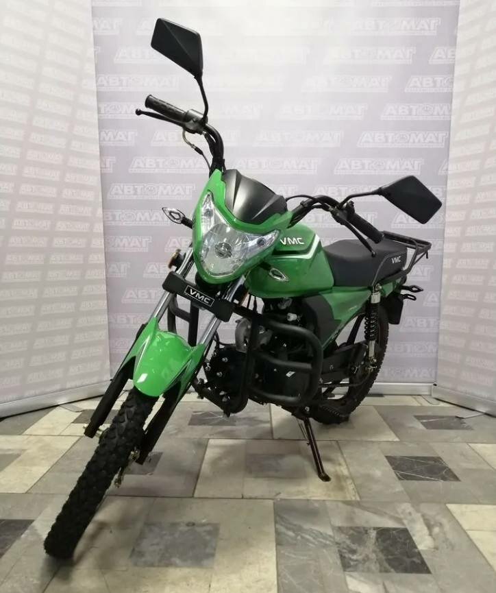 Мопед VMC RIVA 2 SX CM48Q 49cc (125) (GREEN) VENTO-RIVA2-SX-GR
