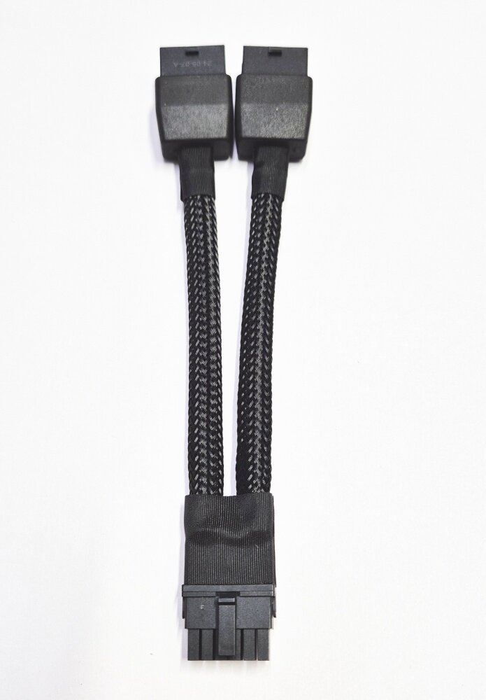 Переходник Generic 2X8Pin PCI-E на 16 Pin (12+4) PCI-E 5.0 12VHPWR