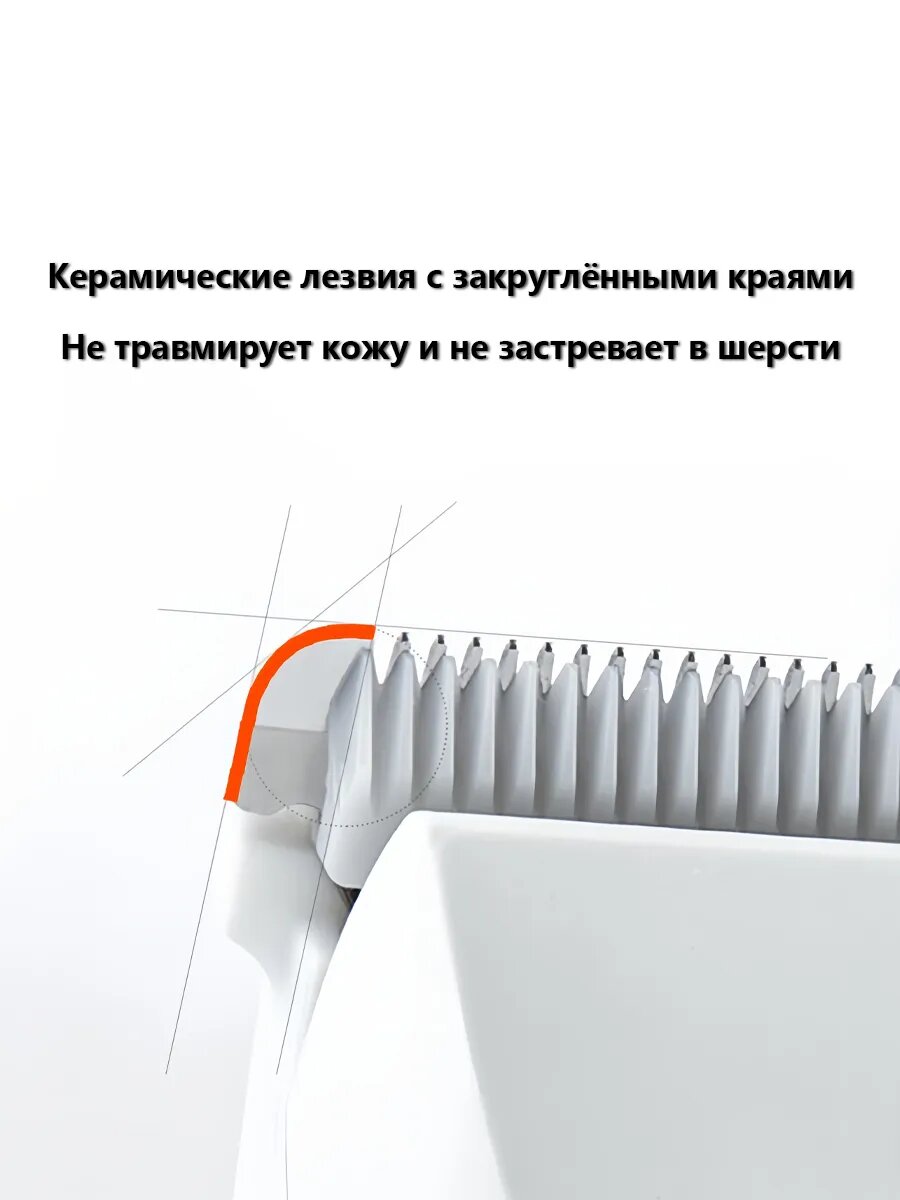 Машинки Для Стрижки Шерсти Xiaomi Машинка для стрижки животных Petkit 2 в 1 (PK401)