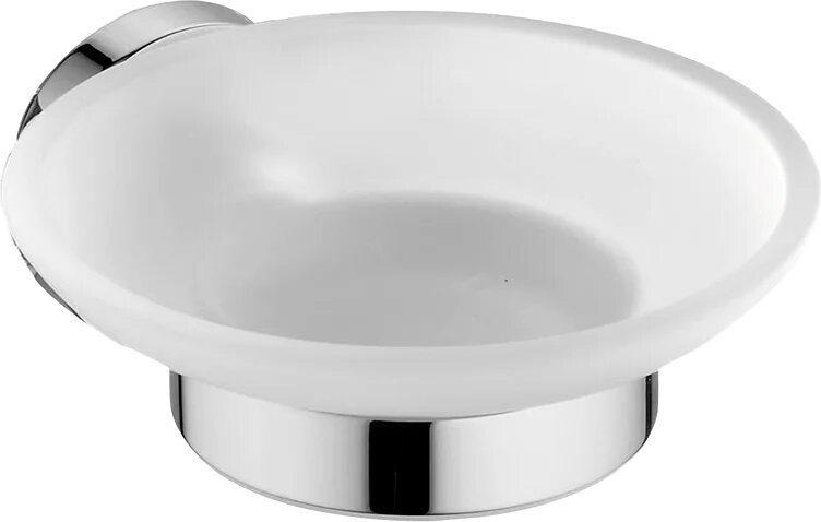 Мыльница Ideal Standard IOM A9122AA настенная стеклянная круглая хром