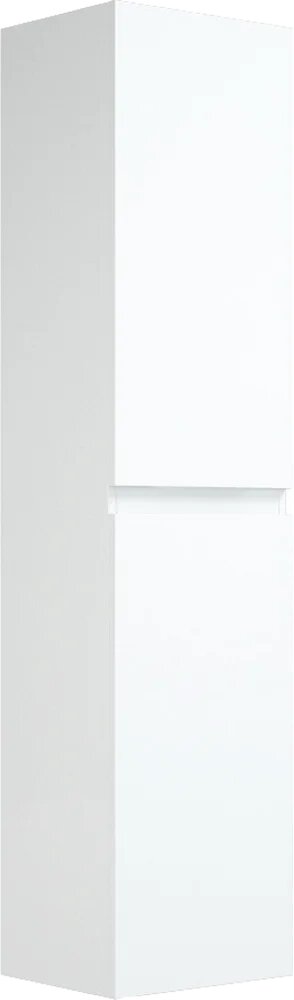 Шкаф-пенал для ванной Corozo Альтаир 35 см белый подвесной