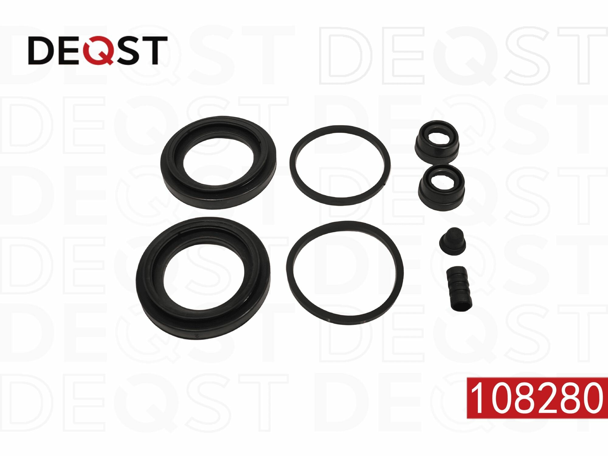 Ремкомплект суппорта Deqst 108280 переднего Kia Sorento (JC) (02-