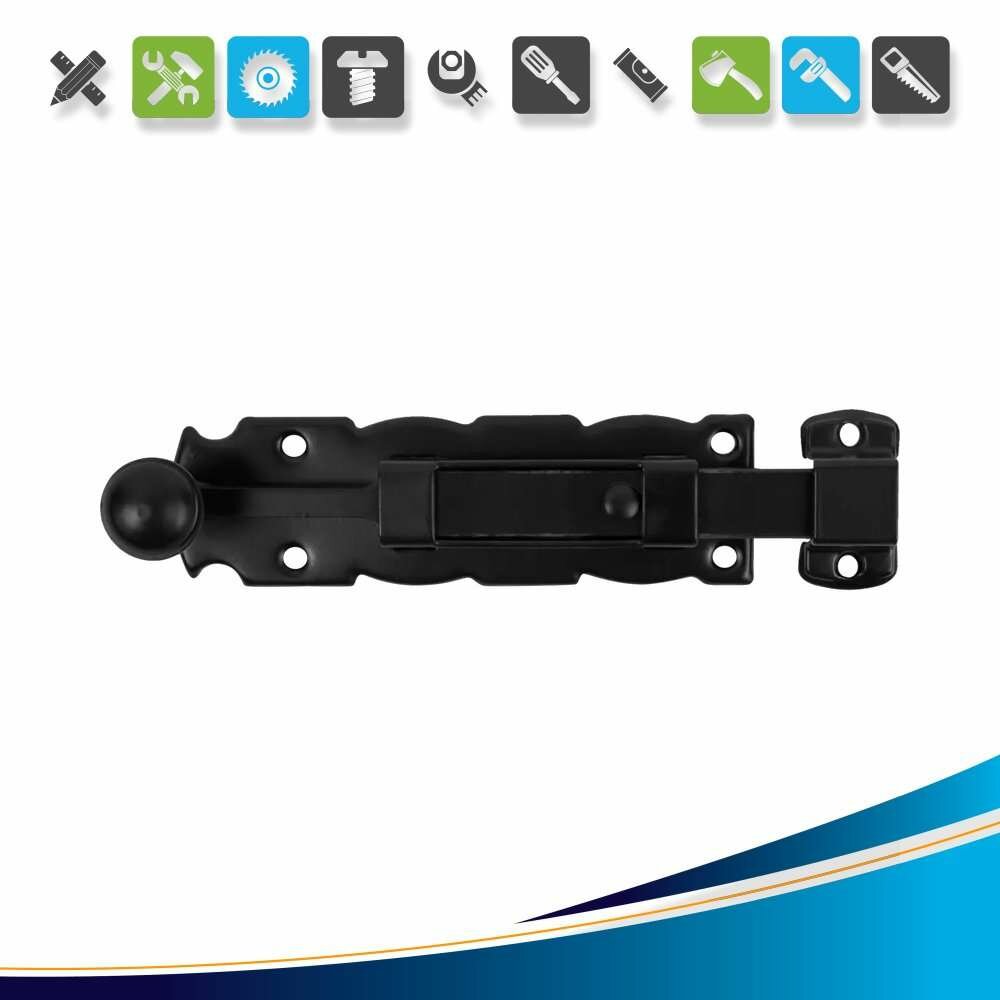 Задвижка Amig 411-150 6108 цвет чёрный