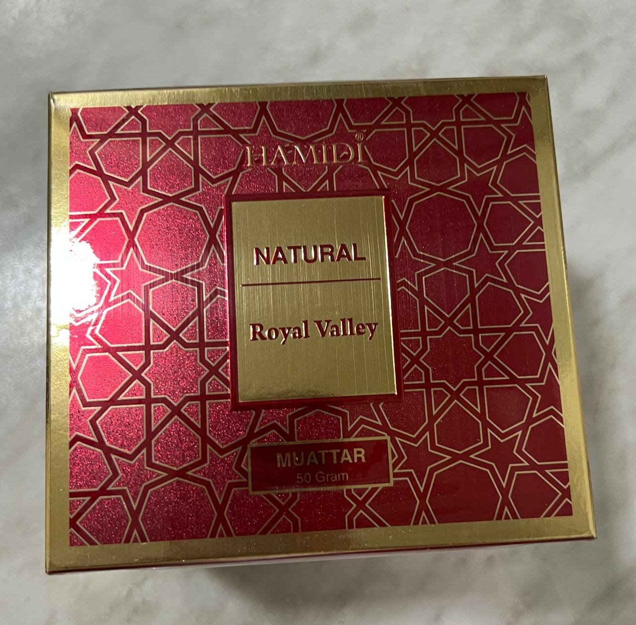 Ароматический диффузор Hamidi Natural "Royal Valley", древесный аромат, 50г