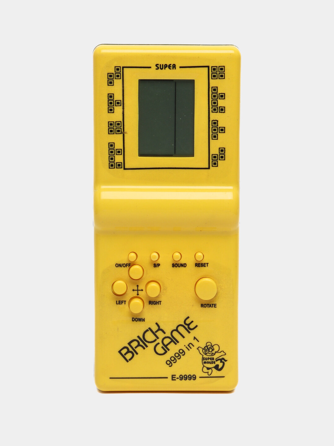 Тетрис электронный, на батарейках, игра головоломка для детей и взрослых, случайный цвет