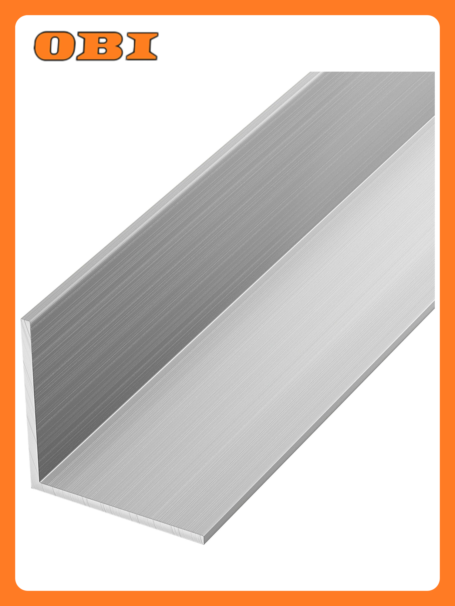 Уголок равнополочный Лука 2000x30x15мм прессованный алюминиевый