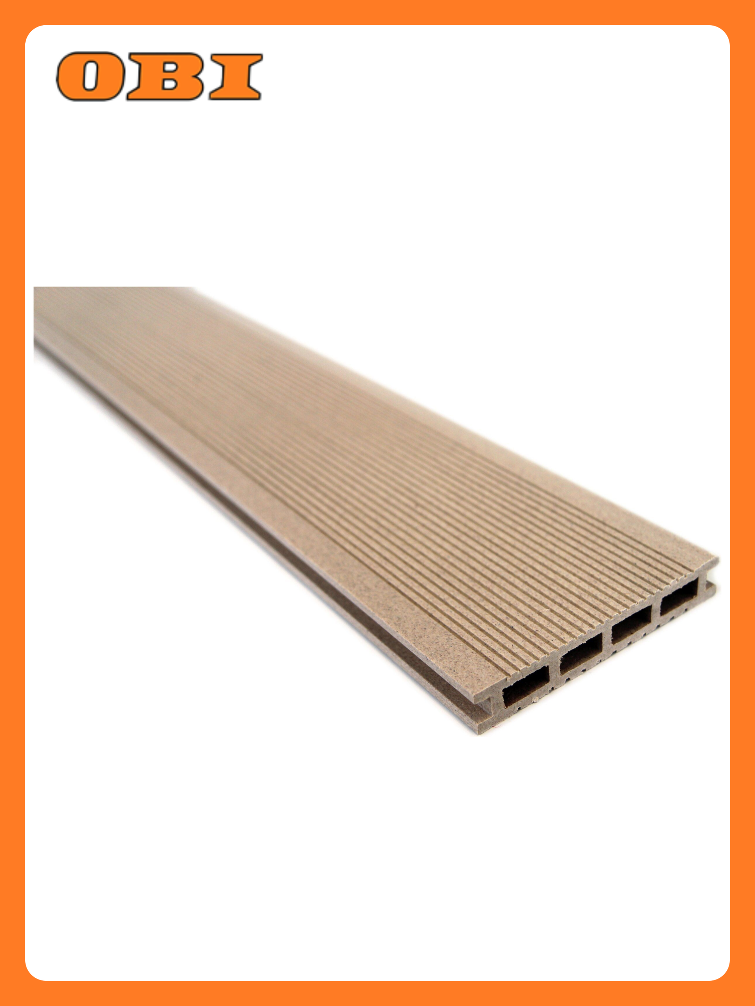 Доска террасная древесно полимерный композит MultiDeck Белая ночь 22х140х3000 мм