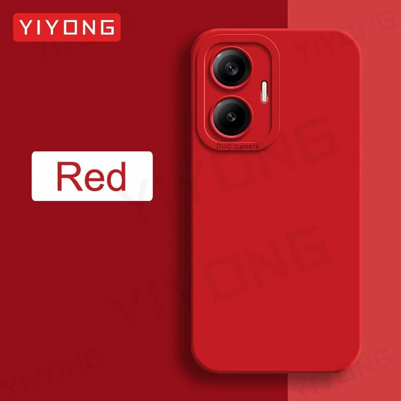 Красный чехол YIYONG для Poco F7
