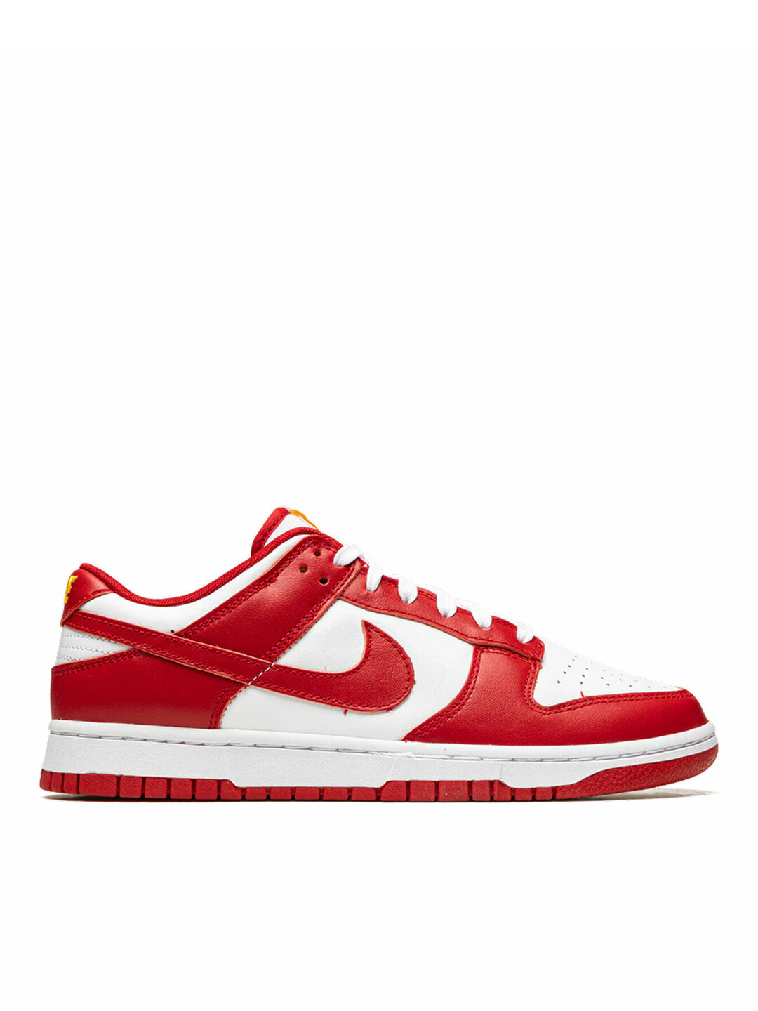 Кроссовки NIKE Dunk Low "Gym Red", размер 10US 44EU 28СМ 43RU, White Sail