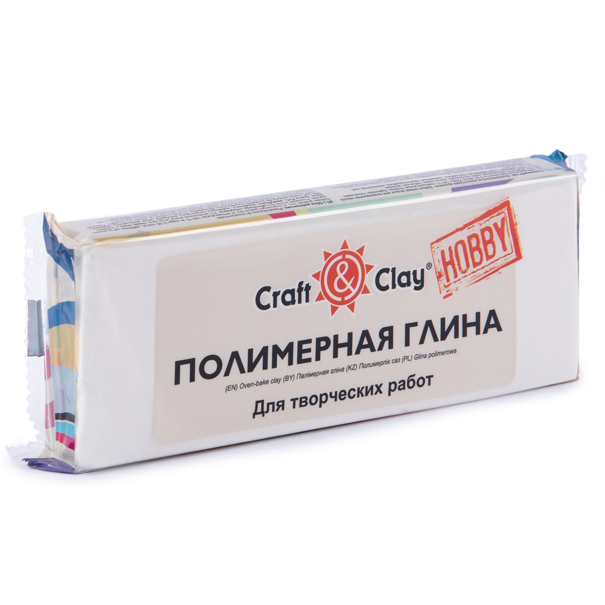 Полимерная глина Craft&Clay полимерная глина CCH 250 г 1001 белый