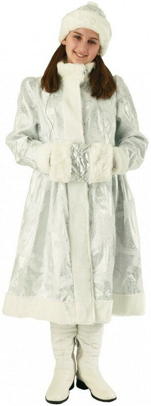 Серебряный костюм Снегурочки