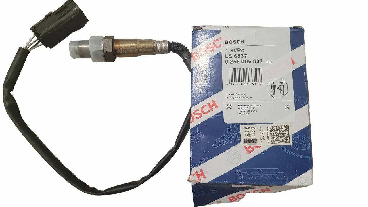 Датчик кислорода / лямбда-зонд 0258006537 Bosch