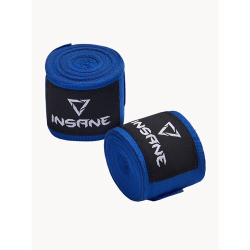 Бинт боксерский INSANE COBRA IN22-HW201, хлопок/нейлон, синий, 4,5 м