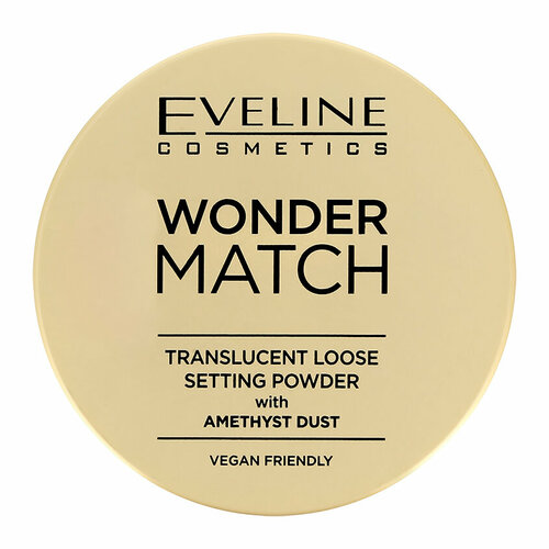 Пудра рассыпчатая для лица `EVELINE` WONDER MATCH с аметистовой пылью mica powder epoxy resin dye pearl pigment blue natural mica mineral powder handmade soap coloring powder drop shipping