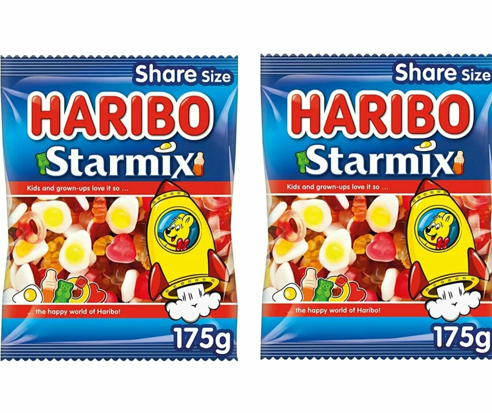 Мармелад жевательный HARIBO Starmix, 2 шт по 175гр