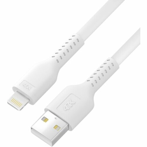 Кабель 4PH USB - Lightning, 2А, 0.5м, белый