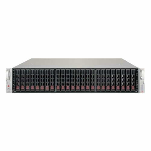 Корпус для системы хранения SuperMicro (CSE-216BE1C-R609JBOD) rs720a e9 rs24v2 3x sff8643 on the backplane raid hba sas required nvme don t support naples don t support no rear bays