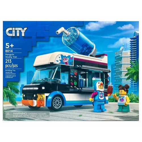 Конструктор Фургон для шейков - Пингвин 213 дет 8014 конструктор lego city фургон для шейков пингвин 194 дет 60384