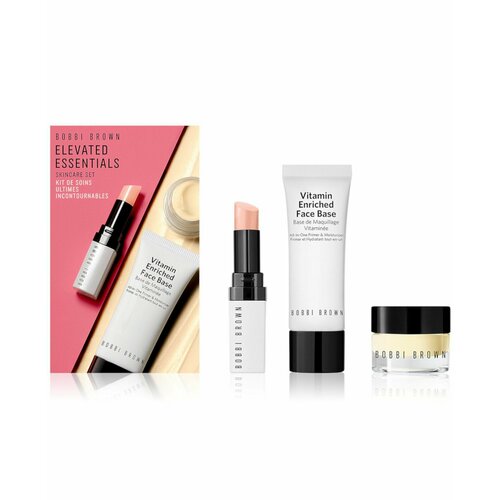 Bobbi Brown Набор для ухода за кожей Elevated Essentials Skincare Set бальзам для губ розовый цвет 2 3 г bobbi brown extra lip tint