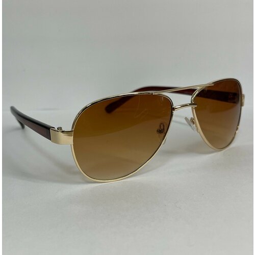 Солнцезащитные очки Polarized, золотой