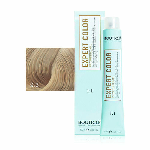 Краска Bouticle Перманентный крем-краситель для волос Bouticle Expert Color Hair Color Cream 93 блондин золотой 800₽