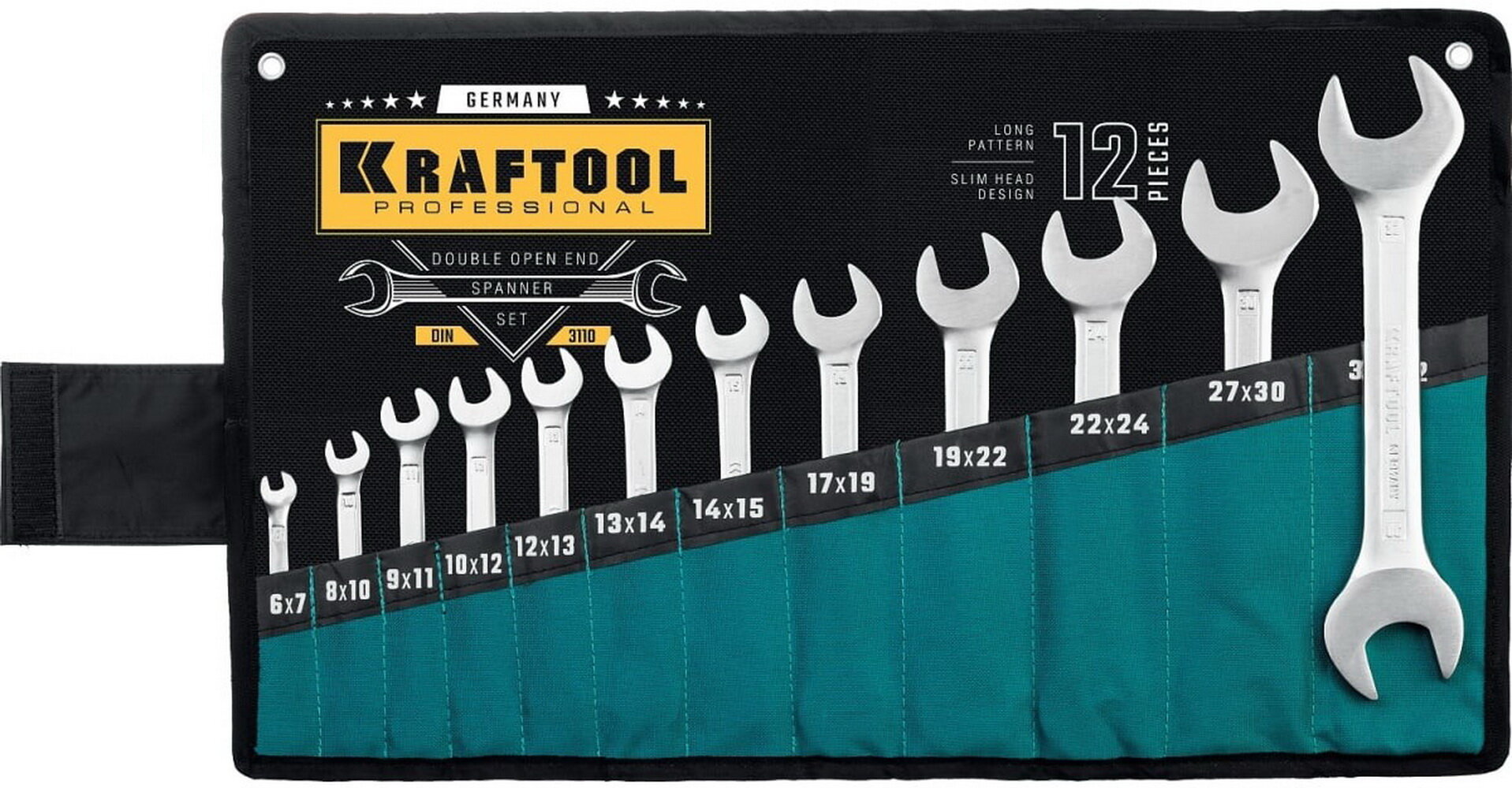 Набор ключей Kraftool - фото №11