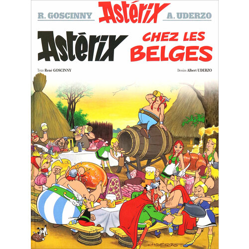 Asterix. Tome 24. Asterix chez les Belges / Книга на Французском