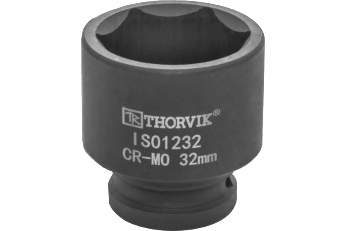 Головка торцевая ударная Thorvik 1/2"DR, 32 мм IS01232 53427 - фото №3