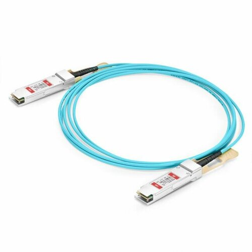 Кабель QSFP28 Fs Q28-AO10 интерфейсный кабель mellanox интерфейсный кабель mellanox mfa1a00 e010 вилки кабеля 100gb s qsfp28 длина кабеля 10м