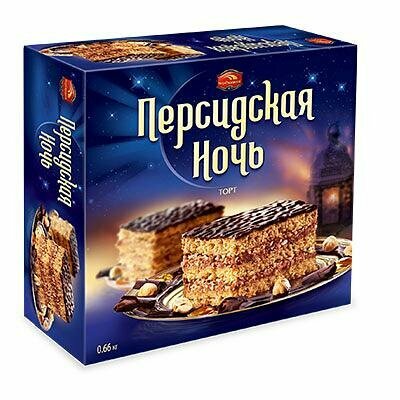 Торт Черёмушки "Персидская ночь" 660г