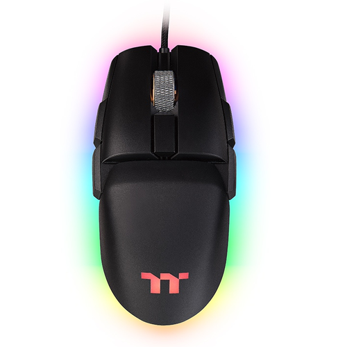 Мышь Thermaltake ARGENT M5 RGB Gaming Mouse игровая поверхность tt esports by thermaltake argent mp1 rgb gaming mouse pad 359x254x10mm gmp mp1 blkhmc 01