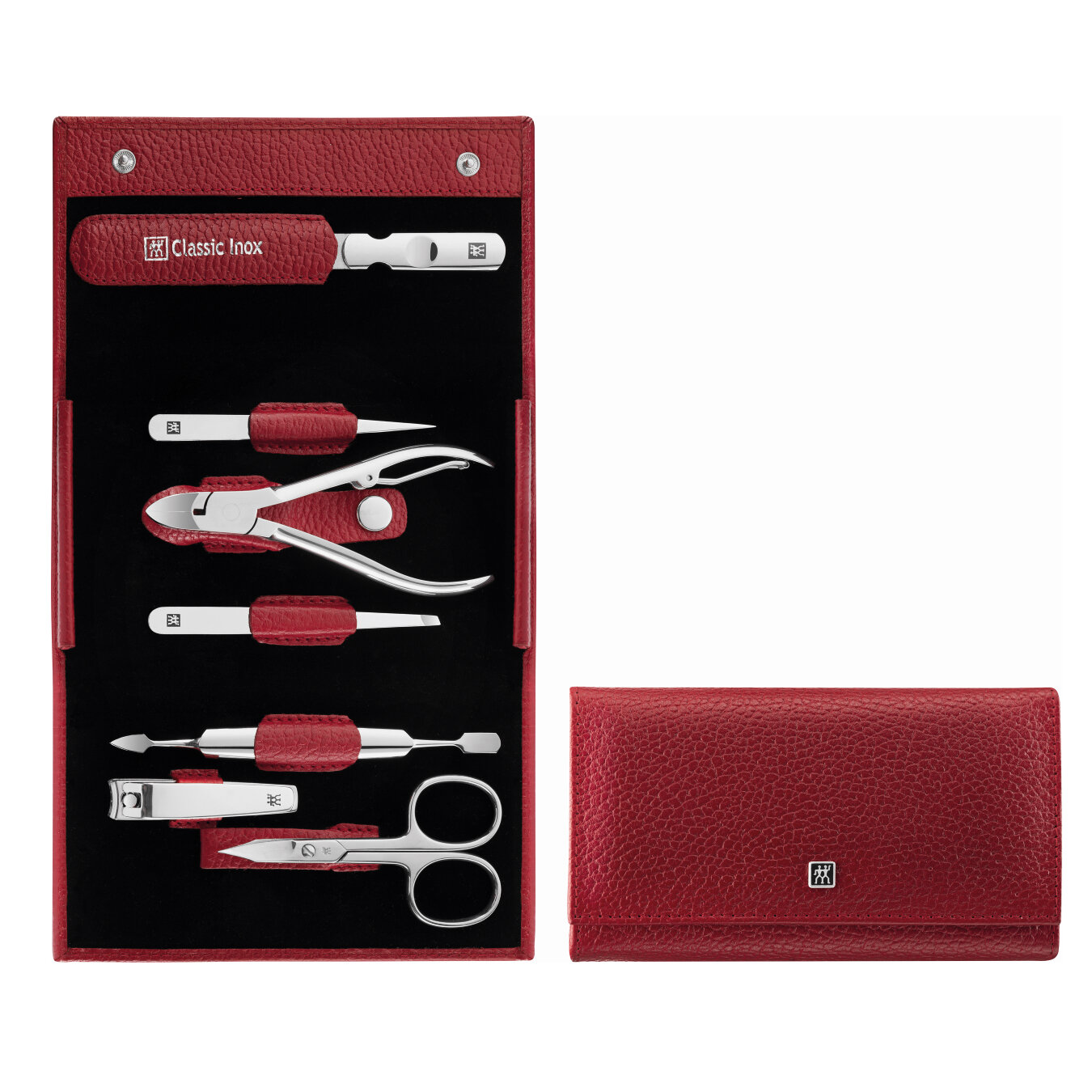 Фотографии Маникюрный набор Zwilling 7 пр. INOX красный