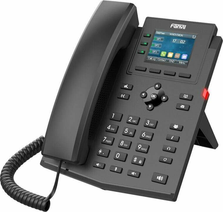 VoIP-телефон Fanvil X303G 4 линии 4 SIP-аккаунта PoE (X303G)
