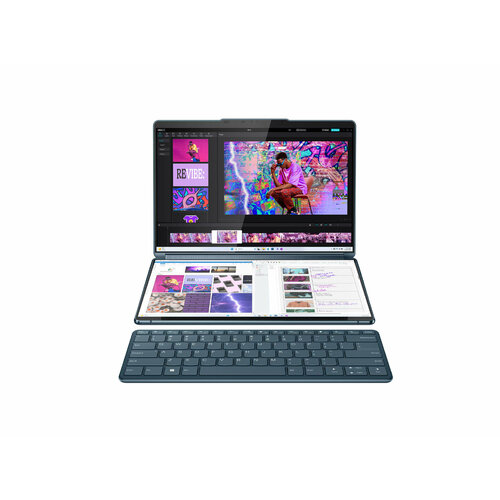 Ноутбук Lenovo Yoga Book 9i 13IRU8 Intel Core i7-1355U 16GB 1TB SSD 2880x1800 OLED TS Win 11 Tidal Teal CN 256667₽