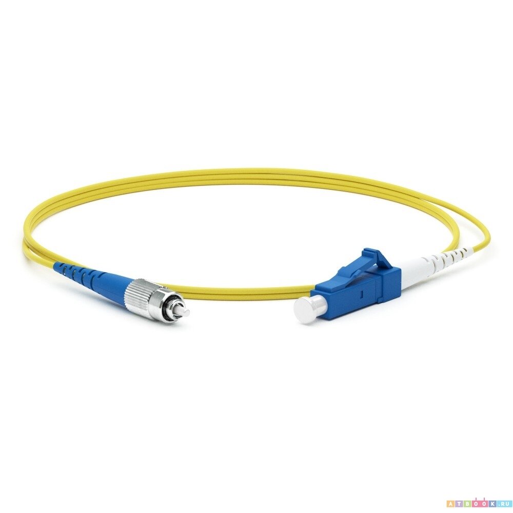 Hyperline FC-S2-9-FC/UR-LC/UR-H-1M-LSZH-YL Патч-корд