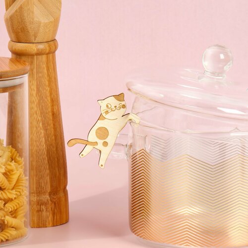 Держатель для крышки Кот на кухне хдф 339₽