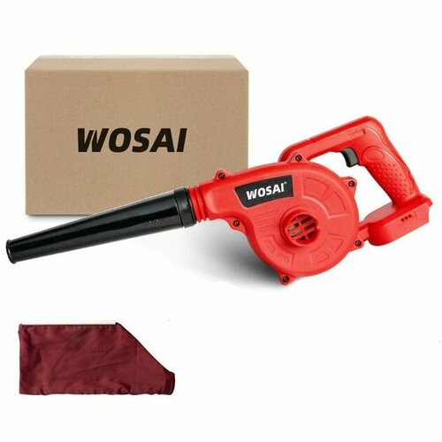 Воздуходувка аккумуляторная садовая Wosai WS-F6 без аккумулятора