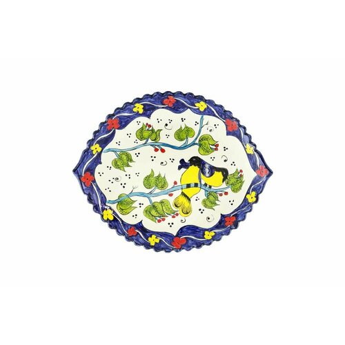 Ляган / Ляган Узбекский / Блюдо овальный 