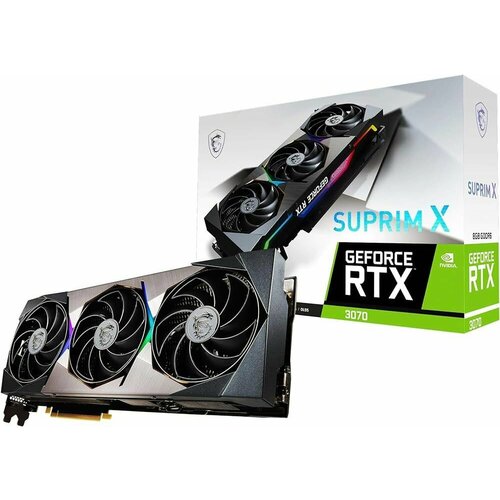 MSI Видеокарта GeForce RTX 3070 SUPRIM X 8 ГБ 5500000₽