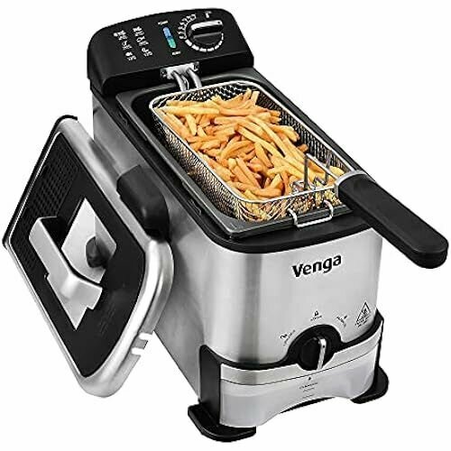 Аэрогриль Venga VG FT 3012 2000Вт серебристый 2661600₽