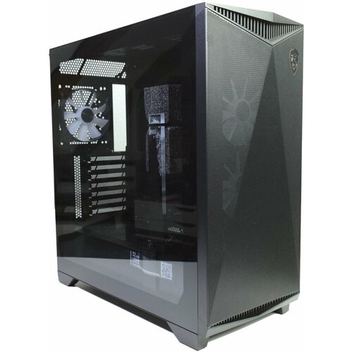 MPG GUNGNIR 300R AIRFLOW Midi Tower, EATX, 2xUSB 3.2 Gen 1, 1xUSB 3.2 Gen2 Type-C, 4x120mm PWM ARGB Fan, ARGB+PWM Control Board, Tempered Glass Window черный