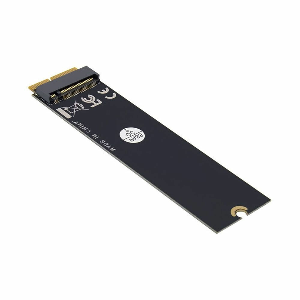 Переходник NGFF(M.2) SSD - MacBook 2013-2017 M.2 PCI-E M key SSD -> MacBook (12+16 Pin) SSD (ORIENT C290M) — фото 1