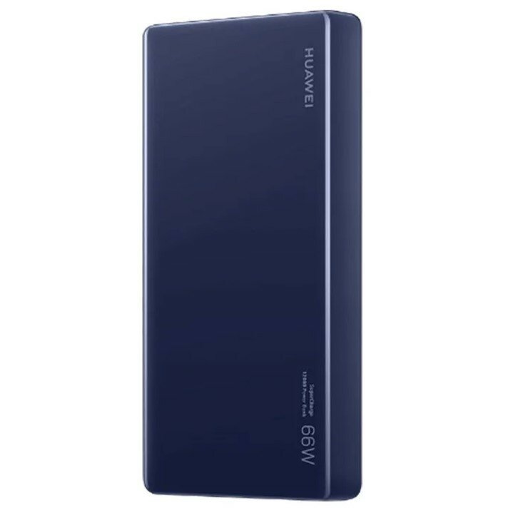 Повербанк Huawei P0001 12000мАч 1USB/1C 6A/66W, синий - для быстрой зарядки — фото 1