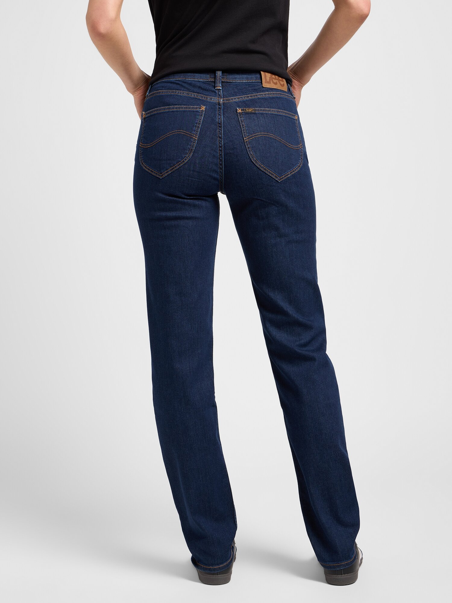 Джинсы Lee Women Marion Straight Jeans, размер 34/33, синий — фото 1