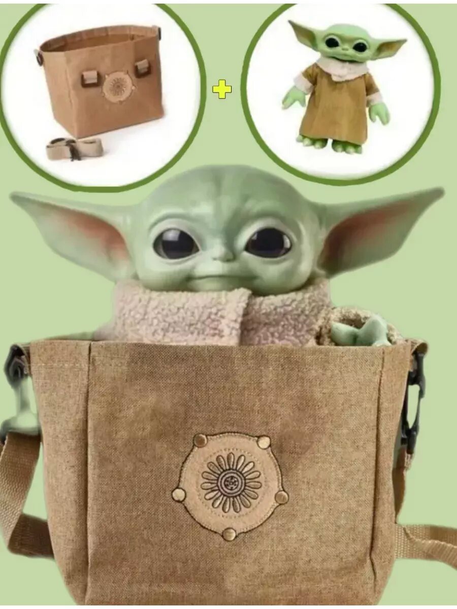 Малыш йода грогу игрушка мандалорец star wars baby yoda