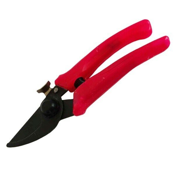 Секатор 190 мм  никелированное покрытие  цельнометаллический  d 15 мм