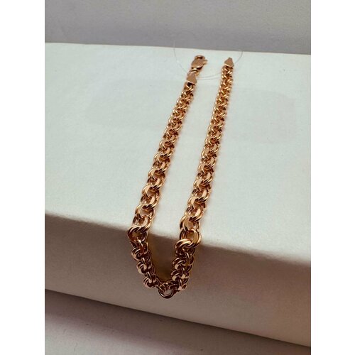 Браслет Костромской цепевязальный завод, красное золото, 585 проба, длина 18 см.